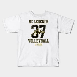 Abbie #37 SC Legends (12 Elite) - White Kids T-Shirt